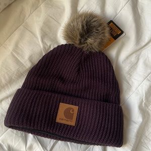 NWT Carhartt PomPom Beanie